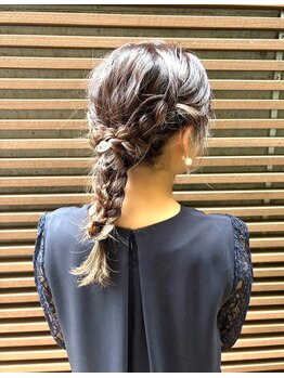 イヴ 新浦安店(Eve)/ヘアセット《編みおろし》