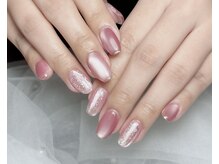 コンサート(Concert)/大人気！ピンクマグネットネイル