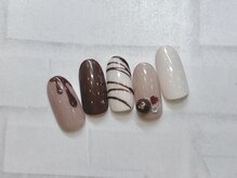 ライト ネイルズ ニシノミヤ(light nails NISHINOMIYA)/バレンタインネイル♪