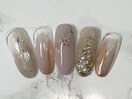 大人クリスマスネイル￥8200