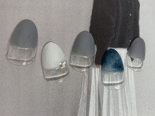 シエルネイルスタジオ 新宮店(Ciel nail studio)/タイダイ丸フレンチ
