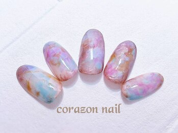 コラソンネイル(corazon nail)の写真/【口コミ4.9★一番人気90分やり放題¥7380】持ち込みアートはブログをCheck♪