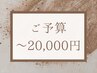 【おまかせ】カウンセリング後メニューをご提案★ご予算¥20,000以内