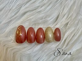 シンプルガーリーネイル¥7500