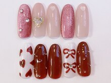 ビューティツリー(beauty tree)/2025年バレンタインネイル