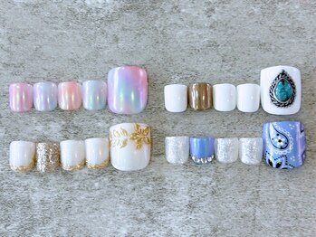 ネイルビート(NAIL BEAT)の写真/旅行やイベントに!普段見せない爪先まで拘りを★NAIL BEATで美意識UP♪初回foot定額6600円(フットバス付)！