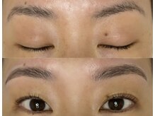 ノズ(NOZ)/まつ毛眉毛　Before/After