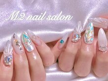 エムズ ネイルサロン(M2)/氷埋め尽くしマーメイドネイル