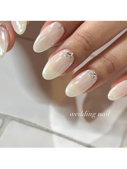 カミナネイル(KAMINA.nail)/wedding nail