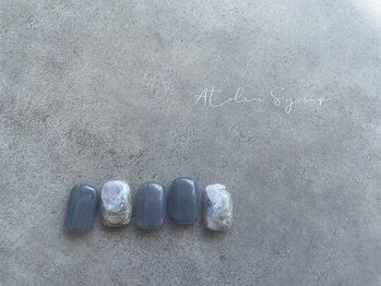 アトリエシロップネイル(Atelier Syrup nail)/ちょこっとデザイン