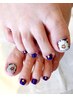 【FOOT】2本アートコース♪画像持ち込みOK ¥7800