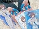 ＃ビジューネイル＃推しカラー
