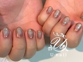 ミラーニュアンスネイル