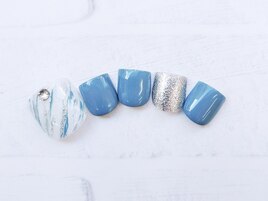 フット　タイダイネイル