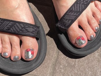 ネイルキュート アンド クールラッシュ 亀有店(nailcute & CoolLash)/foot 6980 