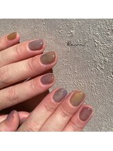 ネイルアンドアイラッシュ ラビ(Nail&Eyelash Ravi)/馴染ませマーブル