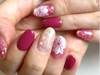 ネイルライフ(Nail Life)の写真/自爪のお悩みに寄り添った施術×designをご提案★当店オススメ♪”最新トレンド”を抑えたアート定額コース