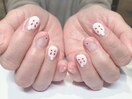 うさぎフレンチネイル