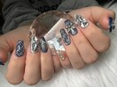 こだわりつめこみネイル