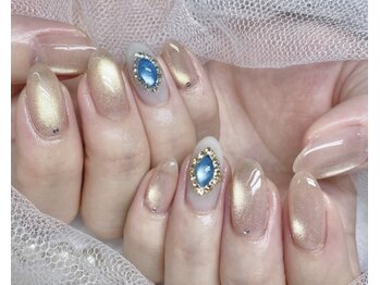 ネイルマフィア 池袋店(NAIL MAFIA)の写真/【ラメグラ・ワンカラ-¥5500♪】技術・雰囲気・おもてなし…どこをとっても大満足な、数少ない上質サロン☆