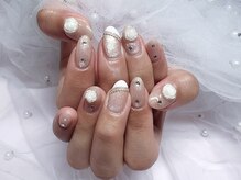 人生最高の日を彩る!特別なブライダルネイル☆丁寧なカウンセリングで納得いく仕上がりに[池袋/パラジェル]