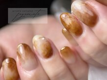 フユメイト(fuyumate)/カフェラテネイル