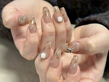 ウォル トウキョウ 渋谷(WOL TOKYO)/ブラウンニュアンスネイル