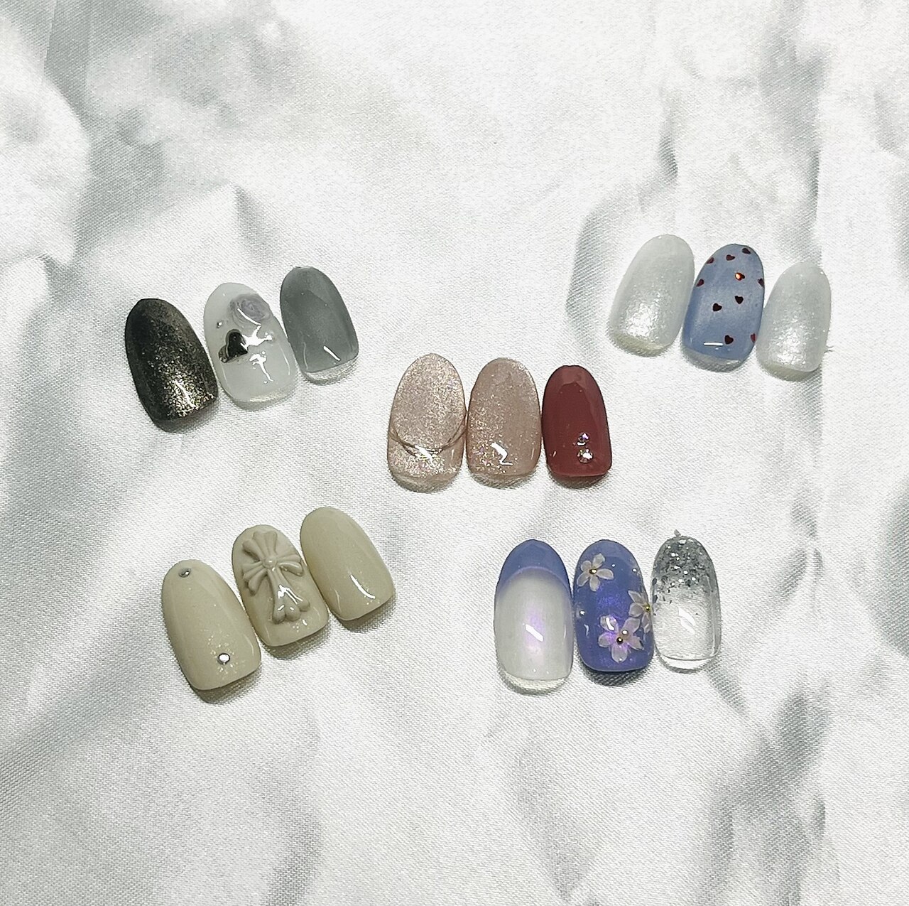 当店付替ソフトジェルオフ無料《アート付き定額シンプルネイル》＊￥6480