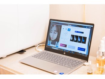 セレニテ(Serenite)の写真/最新AI搭載肌診断機で肌年齢や悩みの改善方法を細かく分析!