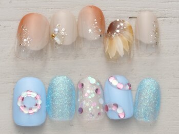 ノーネイル 大宮(NO NAIL)の写真/ニュアンス~シンプル迄幅広いデザインが魅力◎大人のご褒美ネイル♪毎月新作1日~¥4990♪大宮