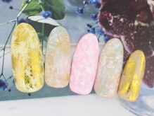 ネイルサロンセレーネ(Selene)/ホイルでキラキラ★