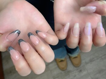 プライズアイリス アイラッシュ 池袋東口店(prize Iris eyelash)/ラメフレンチネイル