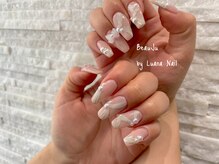 ボージュ バイ ルアナネイル(BeauJu by Luana Nail)/リボンネイル★