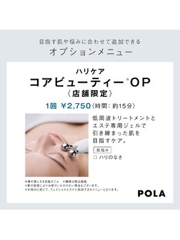ポーラ 藤枝店(POLA)/〈オプション〉コアビューティー
