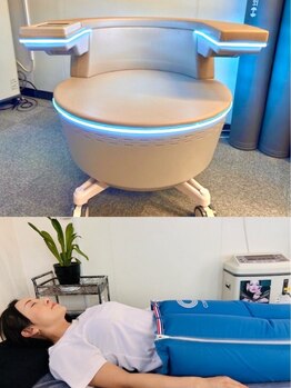 ボディケアスクール スワンの写真/【骨盤底筋チェア☆フェムケア筋トレマシン体験3300円】【加圧マシンむくみ改善体験1500円】セット3800円♪
