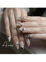 オーラネイル(Aura Nail)/モードフラワーネイル