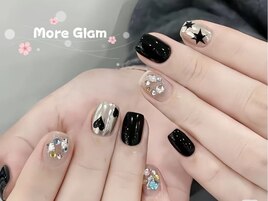 春/シンプルネイル/フィルイン