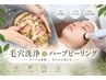 【肌質改善】毛穴洗浄+ハーブピーリング120分¥9980【プラズマケア付き】