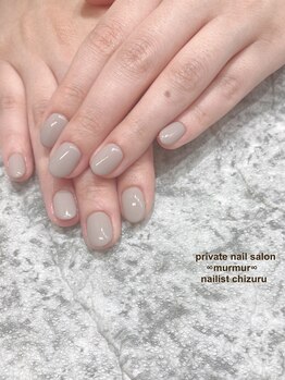 プライベート ネイルサロン マーマ(murmur)/ナチュラルワンカラー