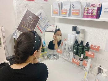 アクシア 博多駅前店(AXIA)/メイクルームも完備