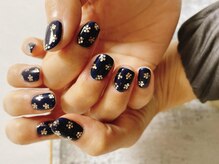 キキネイル 二子玉川(kikinail)/ホログラムフラワーネイル