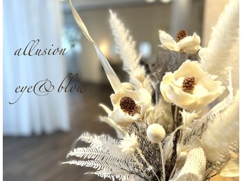 アリュージョン 橿原八木店(allusion)/眉毛アイブロウ眉wax眉デザイン