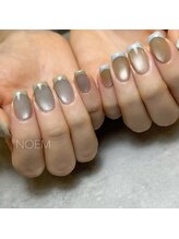 ノエム ネイルサロン(NOEM)/マグネット×フレンチ