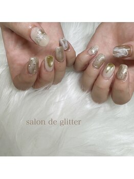 サロンドグリッター 材木町店(salon de glitter)/定額ネイル