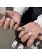 ネイルサロン エーナイン ザ ビッグ豊平店/持ち込みデザイン