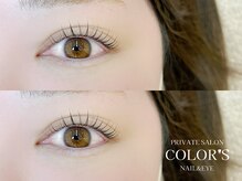 カラーズ ネイル アンド アイ(COLOR'S NAIL&EYE)/オーダーメイドまつ毛パーマ