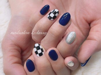 アンドクラッシィ(&classy.)/持ち込みネイル/9900