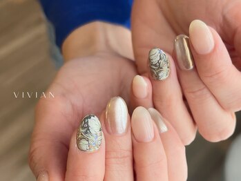 ヴィヴィアン ネイル(Vivian nail)/ウィリアムモリスネイル