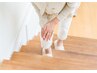 50代女性、膝の痛みで階段の上り下りが辛い方 全身整体 90分 ¥15,000⇒¥3,980
