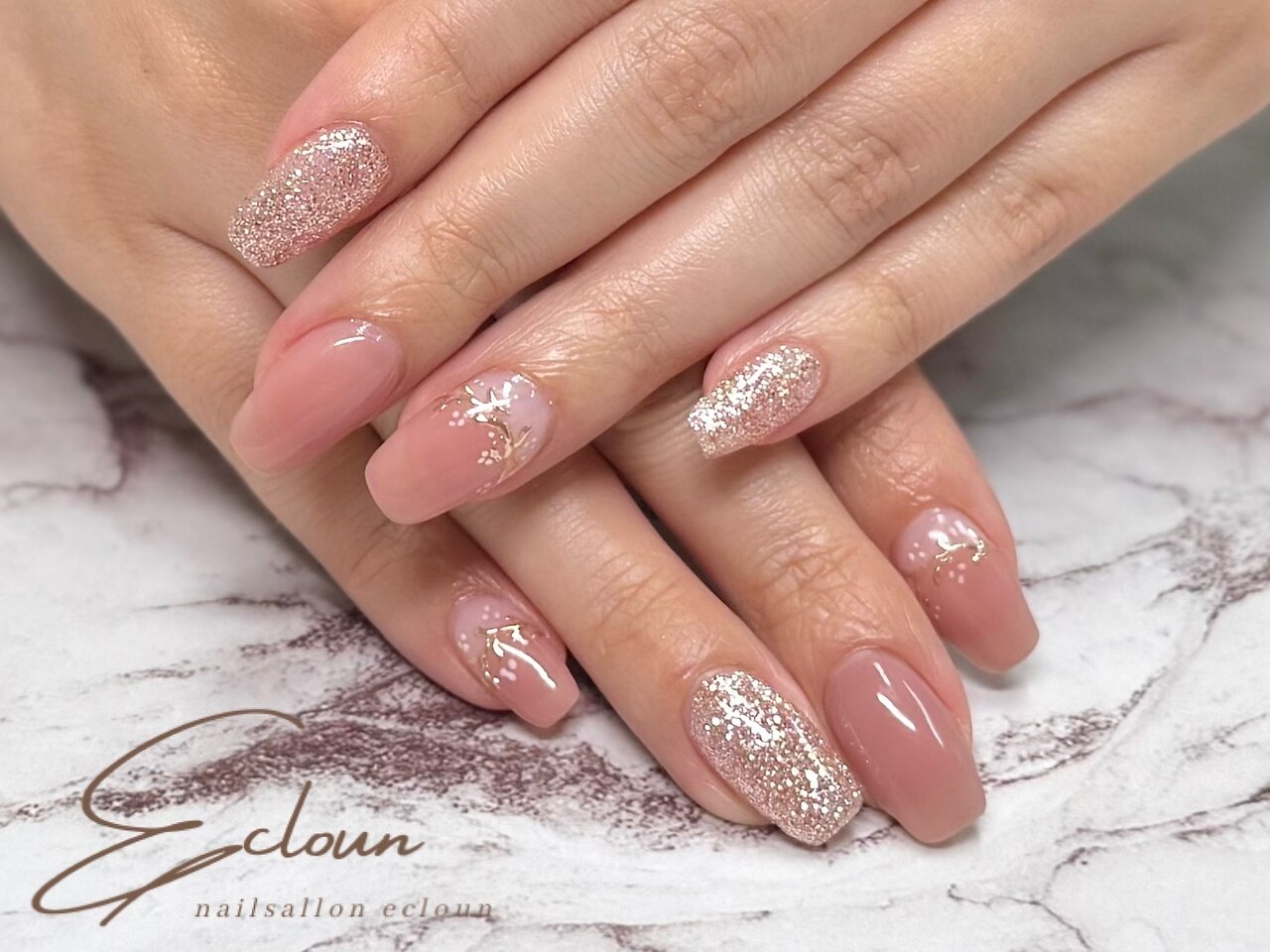 65))フレンチガーリー ストーンネイル ネイルチップ シンプル うるうる